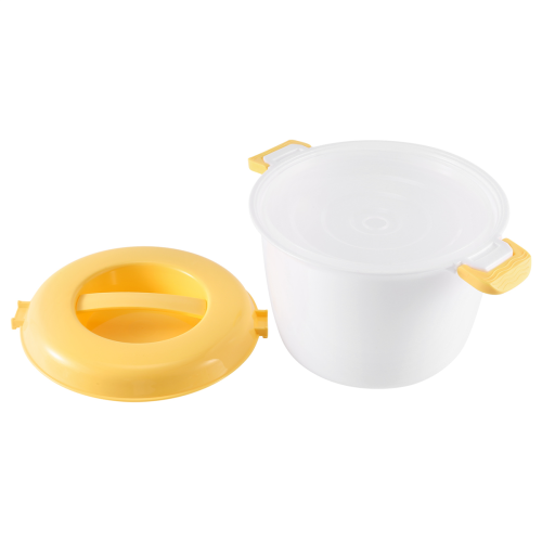 Portable Microwave Oven Rice Cooker Multifunctional Steamer 2800Ml 2