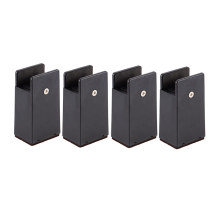 Adjustable Bed Risers 4In,Furniture Risers with Screw Clamp