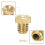 Metric Male Thread Flush Straight Grease Zerk Nipple Accessories 3