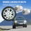 20Pcs Wheel Lug Bolt Stud Nut Fits LR001381 Silver 7