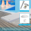Diving Board Bolts, for Two Hole Residential Pool Diving Board Kit 4