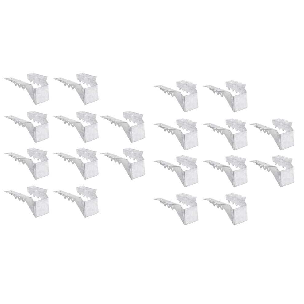 10Pcs 2X6 Joist Hanger,Gauge Double Shear Face Mount Joist Hanger 4711191774064