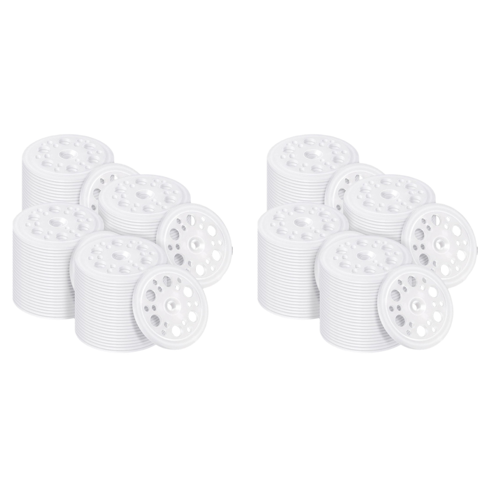 200 Pcs 1.77 Inch/ 45 mm Plastic Insulation Washers-image-OPC-PJ98D87-NEW