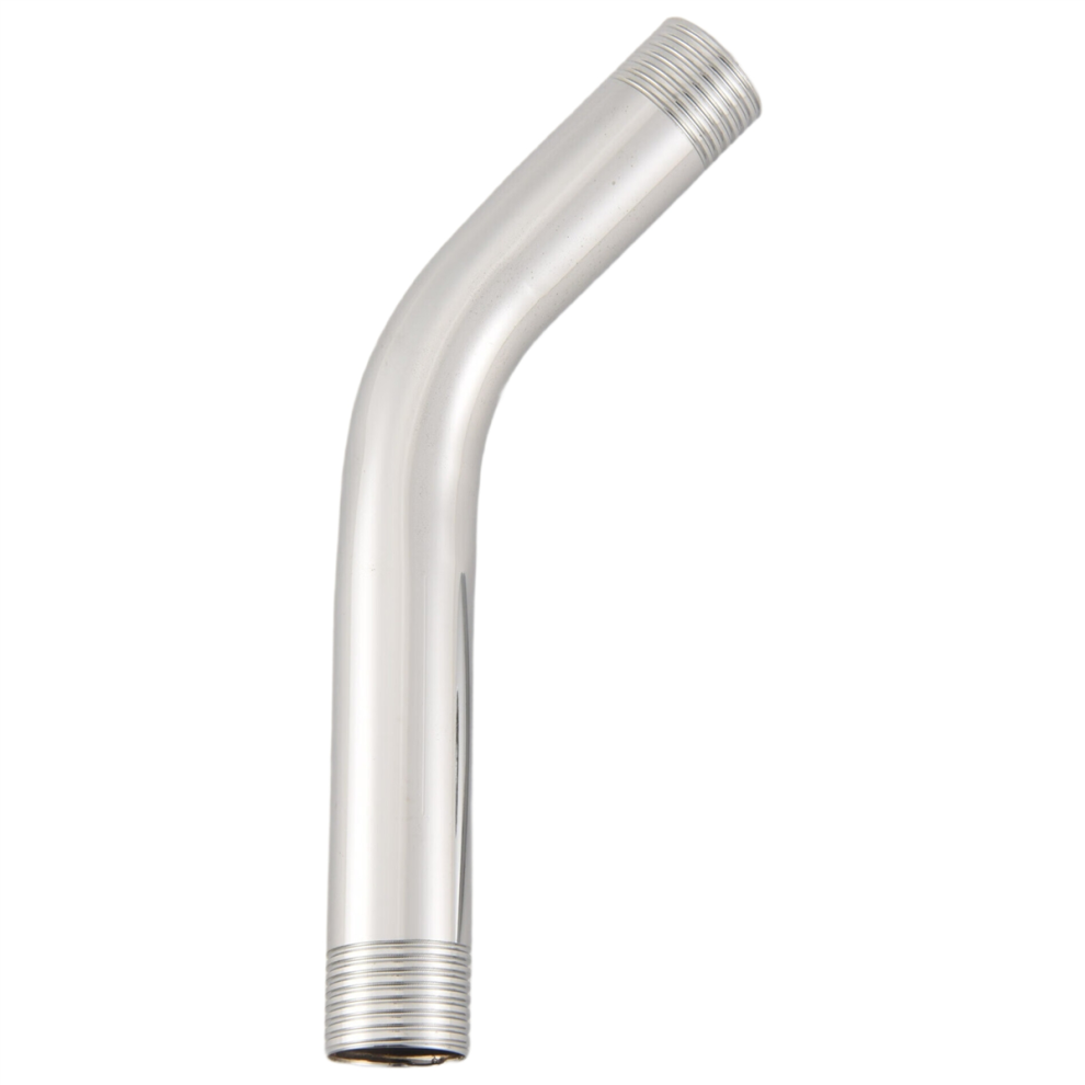 G1/2 Inch 15Cm Shower Head Extension Angled Shower Arm Extra Pipe 4711191775641