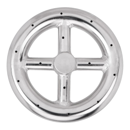 6 Inch Round Fire Pit Burner Ring for Indoor & Outdoor