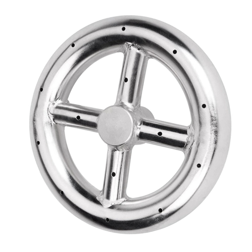 6 Inch Round Fire Pit Burner Ring for Indoor & Outdoor 2