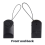 For Touch Door Knob Entry Alarm Alert (Without 9V Battery) 2