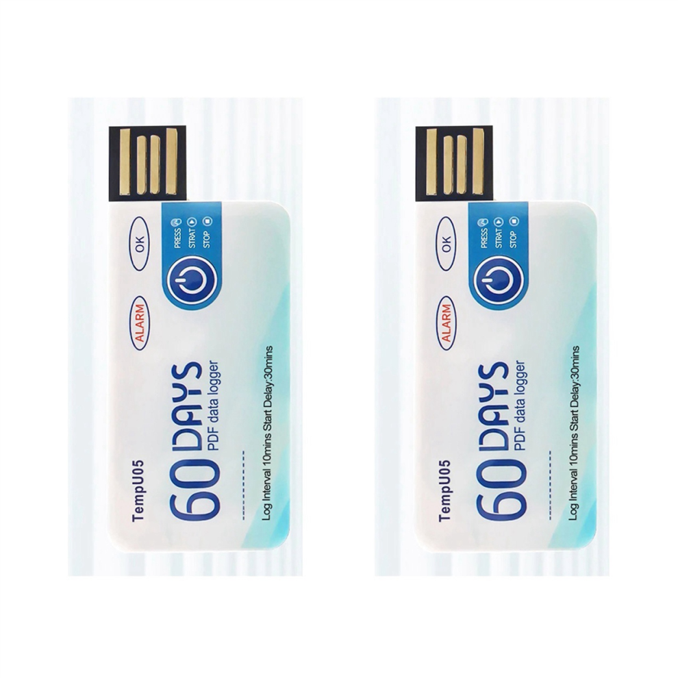 TempU05 Temperature Data Logger 60 Days Temperature Analyzer