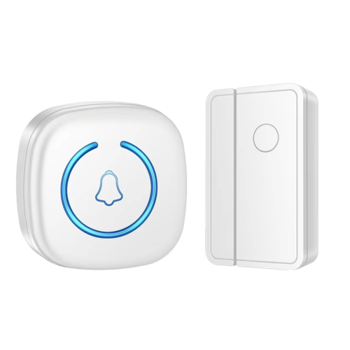 Split Type Door and Window Sensor Door Magnet Sensor EU White