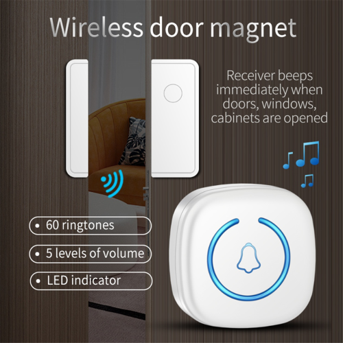 Split Type Door and Window Sensor Door Magnet Sensor EU White 2