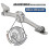 Piece Pcs Heavy Duty Lid Support Hinge Soft Close Folding Lid Support Hinge Hold Lid Hinge Suitable for Cabinets 5