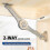 Piece Pcs Heavy Duty Lid Support Hinge Soft Close Folding Lid Support Hinge Hold Lid Hinge Suitable for Cabinets 4