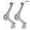 Piece Pcs Heavy Duty Lid Support Hinge Soft Close Folding Lid Support Hinge Hold Lid Hinge Suitable for Cabinets 2