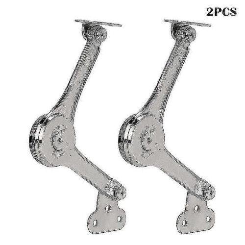 Piece Pcs Heavy Duty Lid Support Hinge Soft Close Folding Lid Support Hinge Hold Lid Hinge Suitable for Cabinets 1