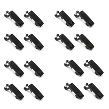 4Pcs Compression Zinc Alloy Flush Lever Latch 0.04 Inch-0.94 Inch