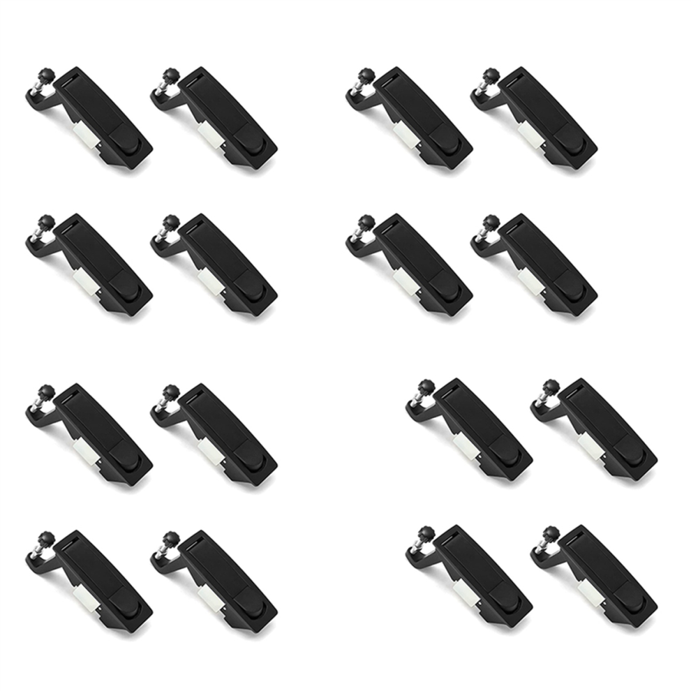4Pcs Compression Zinc Alloy Flush Lever Latch 0.04 Inch-0.94 Inch 4711191779281