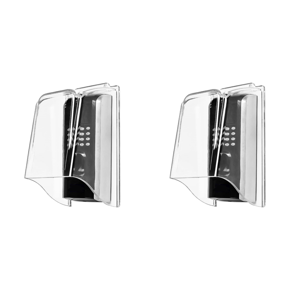 Lengthen Doorbell Rain Cover,Transparent Doorbell Waterproof Cover 4711191781994