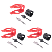Door Lock Installation Kit,for Deadbolts Locksets with Guide Template