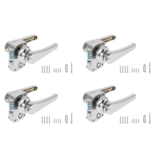 RV Toilet Door Lock Bathroom Door Lock Caravan Boat Latch Handle Lock