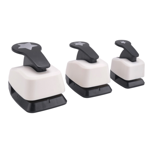 3Pcs Star Hole Punch, Star Punch, Star Puncher for Crafts