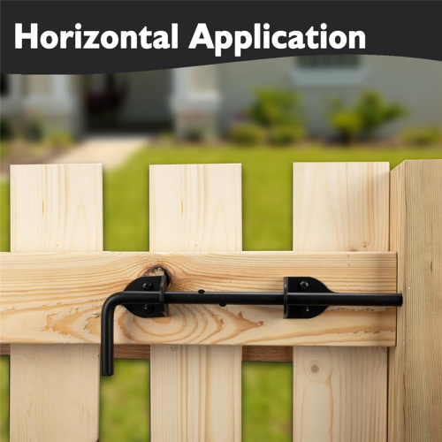 Heavy Duty Gate Latche Portable Cane Bolt Door Latch 2