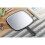 Hand Mirror, Extra Large Black Handheld Mirror with Handle, 9 Wide X 12.4 Inches Long 2