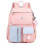 School Bag, Junior High School Students Backpack Trend Backpack Small Purple And Pink 1