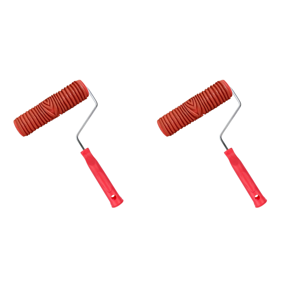 Rubber Imitation Wood Grain Pattern Paint Roller 4711191785268
