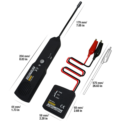 Automotive Wire Short Open Finder Circuit Detector Power Cable Tester 2