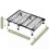Kitchen Multifunction Storage Holder, Tableware Asphalt Rack Fruit Vegetable Tableware Storage Net Rack Two-way Pull-out Sinks Asphalt 6