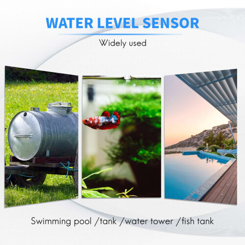 Aquarium Pool Liquid Water Level Sensor Stainless Steel Float Switch 2