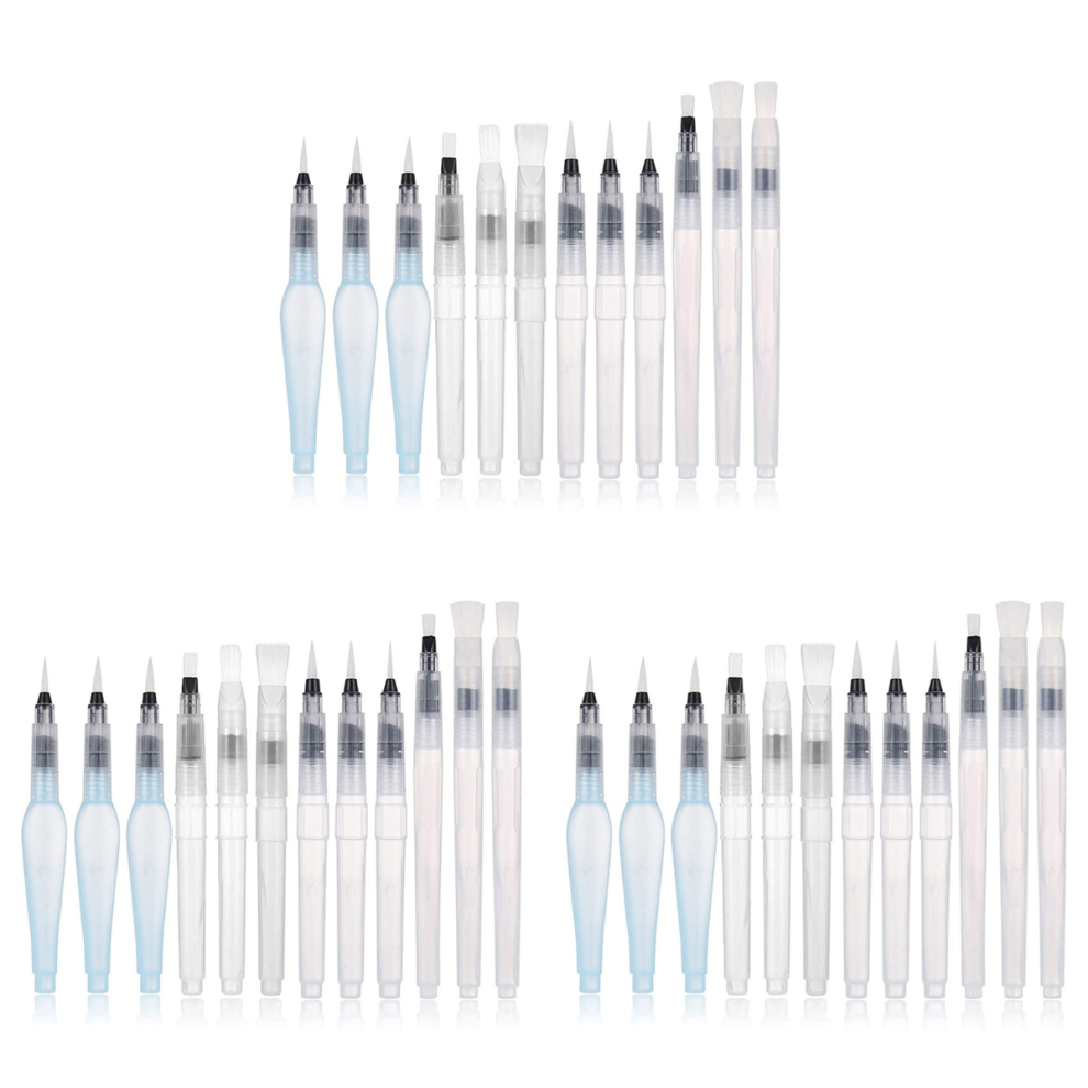 Water Color Brush Pen Set Brush Pens For Student,Party,Craft (12Pcs) 4711191785770