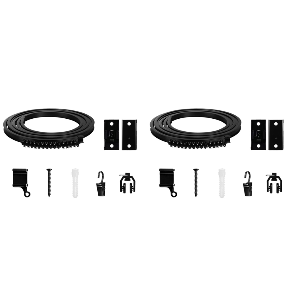 Flexible Bendable Curtain Track, Ceiling Wall Mounted 5Meter-image-OPC-PJ98HJP-NEW