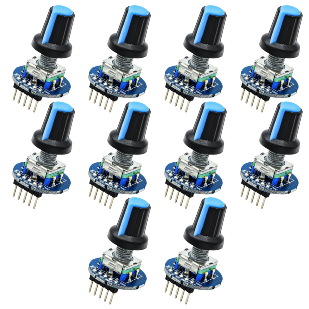 Ec11 Encoder Module Rotation Potentiometer Module With Knob Cap 4711191792167