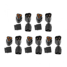 5Pairs MT60 3.5mm 3 Pole Bullet Connector Plug Male & Female for RC ESC to Motor