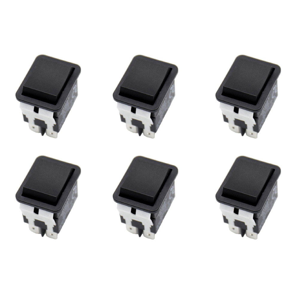 Hy12-9-3 6Pins Industrial Electric Rocker Switch 125V/250V Pushbutton 4711191792600