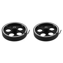 300mmX8mmX18mm Aluminum Rubber Measuring Encoder Meter Wheel