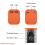 8 Slots 18650 DIY Power Bank Case Orange 2