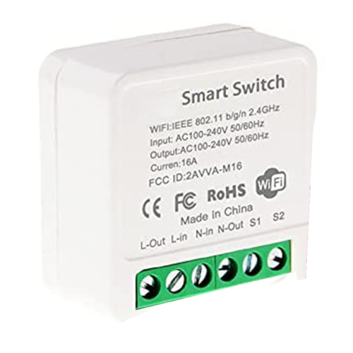 Mini Smart WiFi Relay Switch, DIY Timer Light Switch Module 1