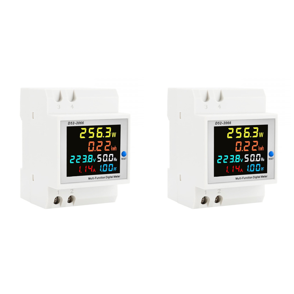 Digital Single Phase Energy Meter Tester Power Usage Monitor Ac110v 4711191789051