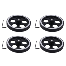 300Mmx6Mm Industrial Aluminum Rubber Measuring Encoder Meter Wheel