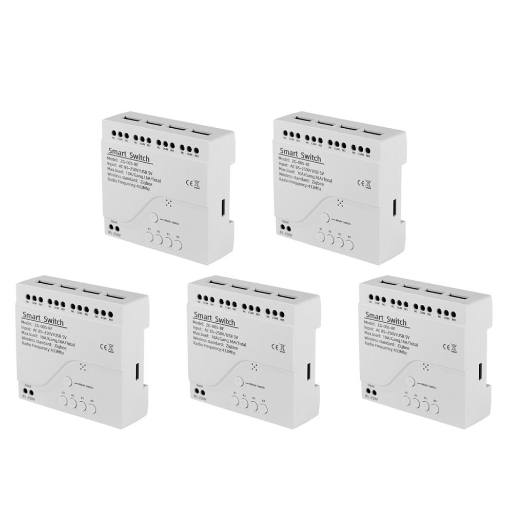 4 Channels Tuya Zigbee Smart Switch Module 4711191790699