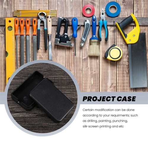 5pcs Waterproof Plastic Electric Project Case Junction Box 55x35x15mm 2