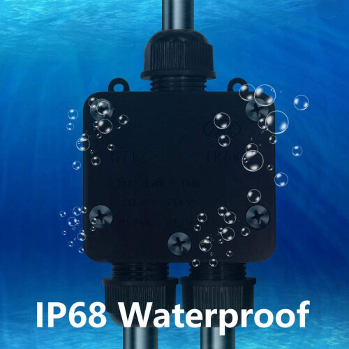 Waterproof Junction Box IP68 Outdoor Gland Electrical Junction Box 2