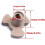 0.59 Inch Microwave Shaft, Small Microwave Roller Guide Support Coupler Tray Shaft, Glass Tray Drive Coupler Replacement 2