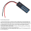 2 Pcs Battery Level Indicator 3S Ternary Lithium Battery Lithium Iron 5
