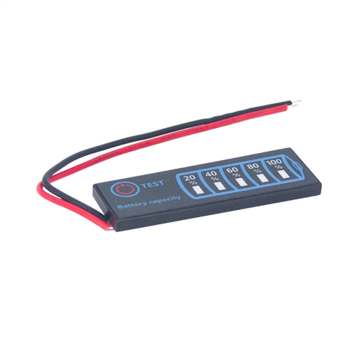 2 Pcs Battery Level Indicator 3S Ternary Lithium Battery Lithium Iron