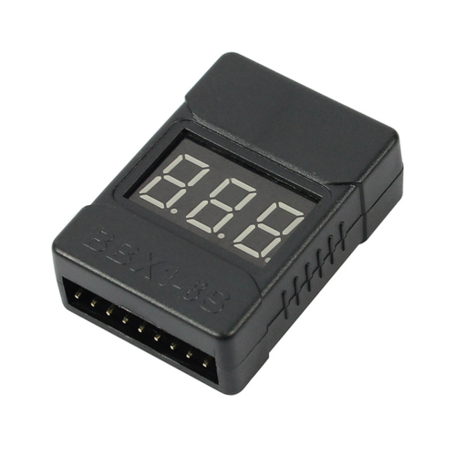 BBX1-8S 1-8S 2IN1 Lipo Battery Voltage Tester with Case 2