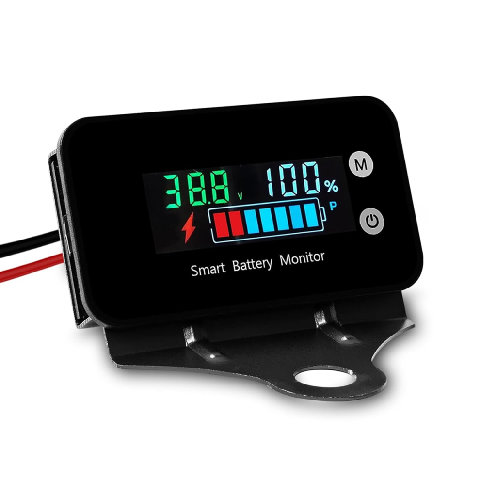 Ipx7 Waterproof Battery Monitor With Bracket 7-100V 4711191795540
