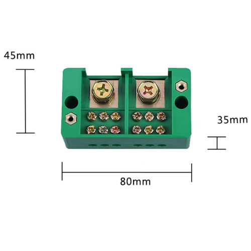 Single Phase 2-in 6 Outgoing Terminal Distribution Box 220V(6 Out) 2
